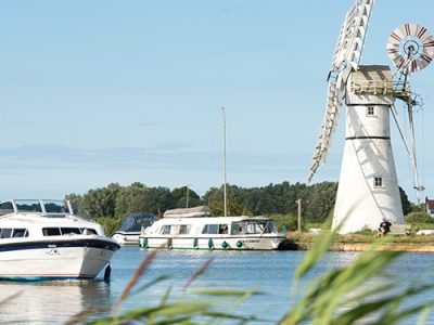 River Thurne and Thurne Mill. Norfolk Broads.  Picture: James Bass Photography